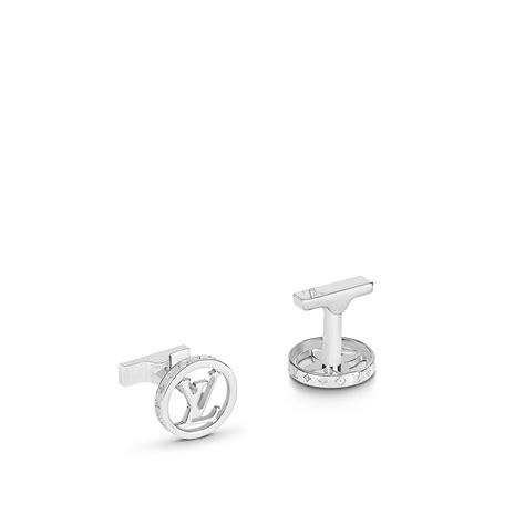 louis vuitton silver cufflinks|LV Catch Cufflinks S00 .